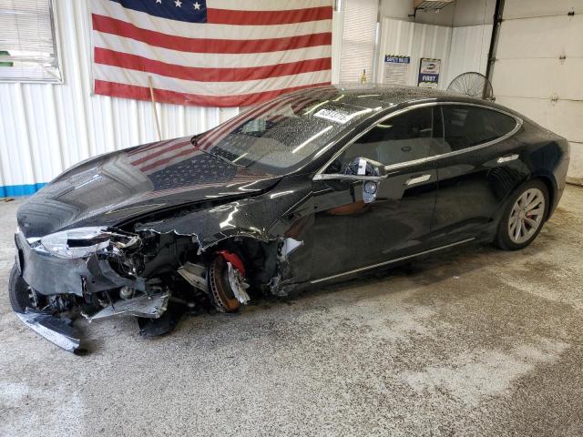 5YJSA1E49GF152930 - 2016 TESLA MODEL S შავი ფოტო 1