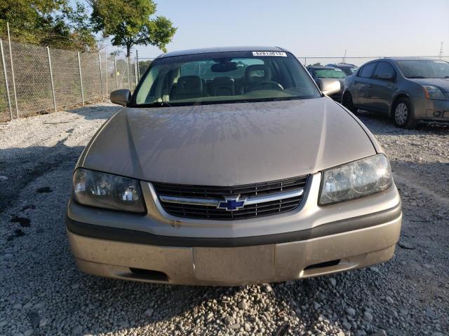 2G1WF52K639244341 - 2003 CHEVROLET IMPALA TAN photo 5