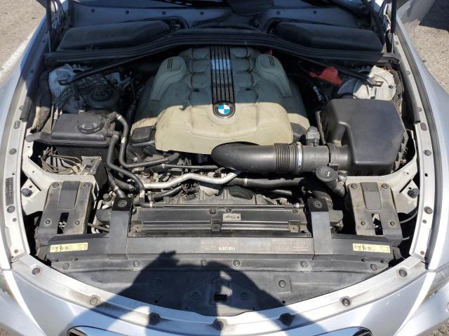 WBAEK73405B326011 - 2005 BMW 645 CI AUTOMATIC SILVER photo 11