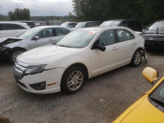 3FAHP0GA7CR312050 - 2012 FORD FUSION S WHITE photo 1