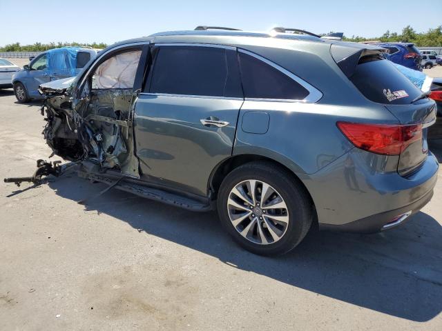 5FRYD4H47EB001076 - 2014 ACURA MDX TECHNOLOGY CHARCOAL photo 2