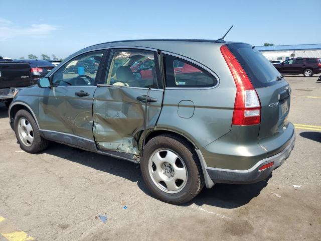 JHLRE48387C075541 - 2007 HONDA CR-V LX GREEN photo 2