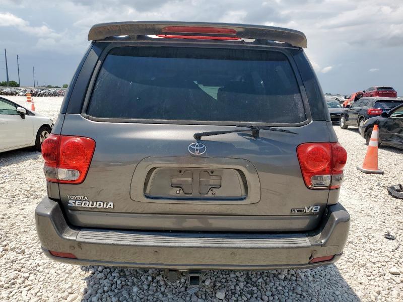 5TDZT34A97S285629 - 2007 TOYOTA SEQUOIA SR5 GRAY photo 6
