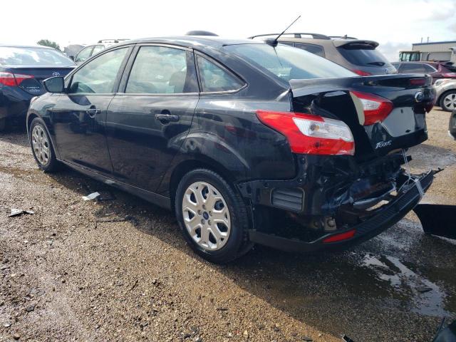 1FAHP3F21CL420903 - 2012 FORD FOCUS SE BLACK photo 2