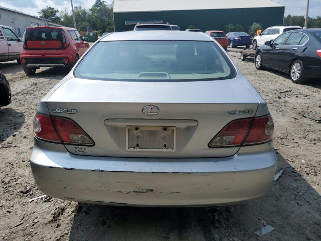 JTHBA30G840014186 - 2004 LEXUS ES 330 SILVER photo 6