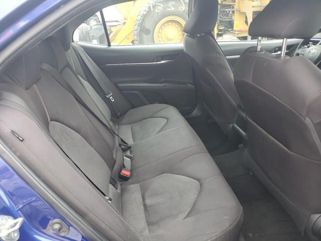 4T1B11HK9JU611376 - 2018 TOYOTA CAMRY L BLUE photo 10