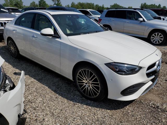 W1KAF4HB9SR267349 - 2025 MERCEDES-BENZ C 300 4MATIC WHITE photo 4