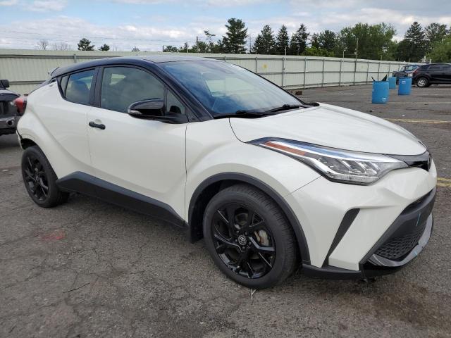 JTNKHMBX2M1122034 - 2021 TOYOTA C-HR XLE WHITE photo 4