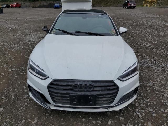 WAUENCF50JA136178 - 2018 AUDI A5 PREMIUM PLUS S-LINE WHITE photo 5