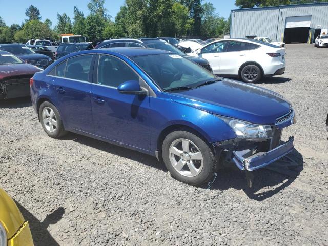 1G1PF5SC0C7403739 - 2012 CHEVROLET CRUZE LT BLUE photo 4