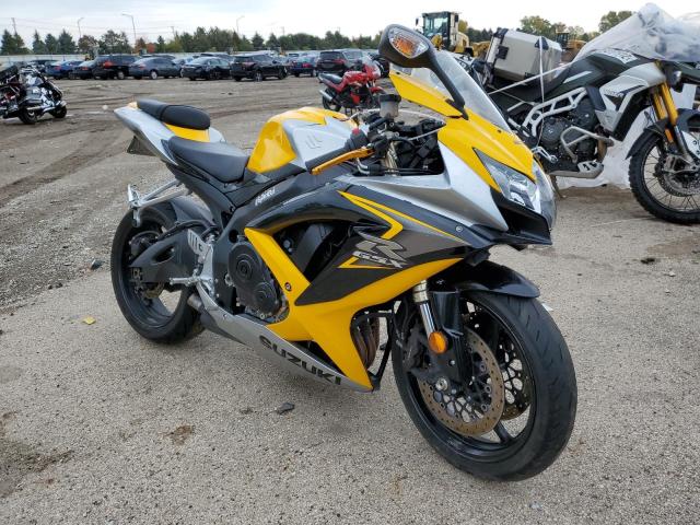 JS1GN7EA882101131 - 2008 SUZUKI GSX-R600 YELLOW photo 1