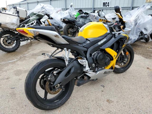 JS1GN7EA882101131 - 2008 SUZUKI GSX-R600 YELLOW photo 4