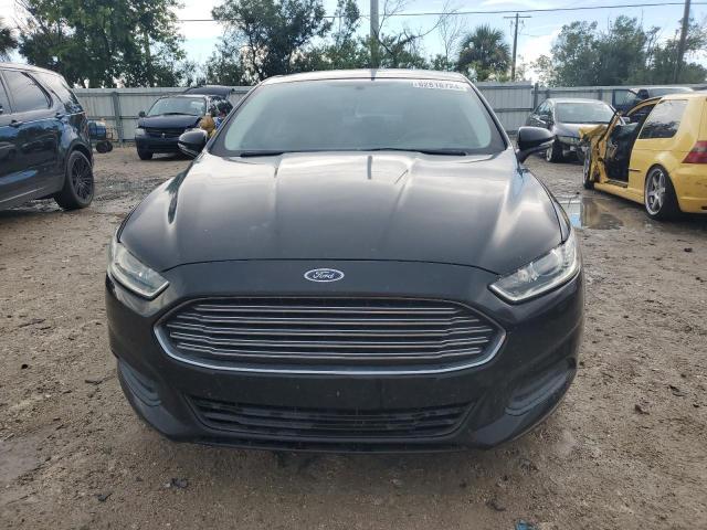 3FA6P0H70DR252639 - 2013 FORD FUSION SE BLACK photo 5