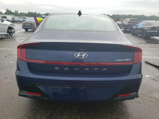 5NPEH4J27NH150025 - 2022 HYUNDAI SONATA LIMITED BLUE photo 6