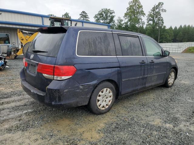 5FNRL38278B054544 - 2008 HONDA ODYSSEY LX BLUE photo 3