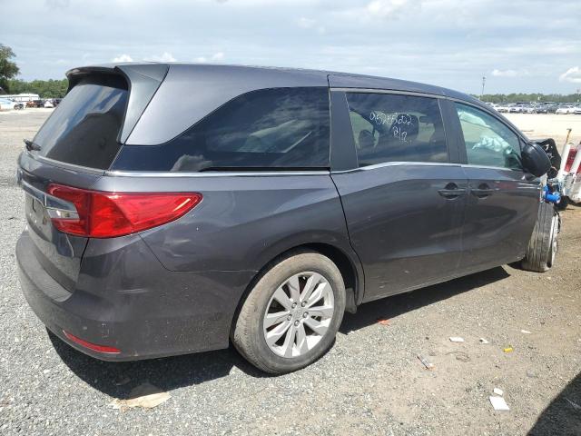 5FNRL6H21LB065503 - 2020 HONDA ODYSSEY LX CHARCOAL photo 3