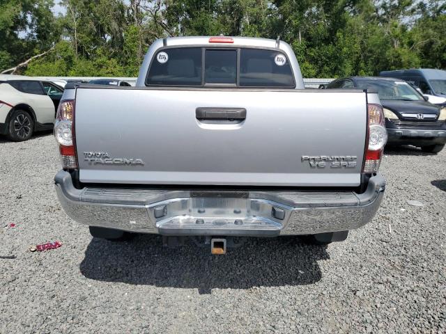 3TMJU4GN2FM175566 - 2015 TOYOTA TACOMA DOUBLE CAB PRERUNNER SILVER photo 6