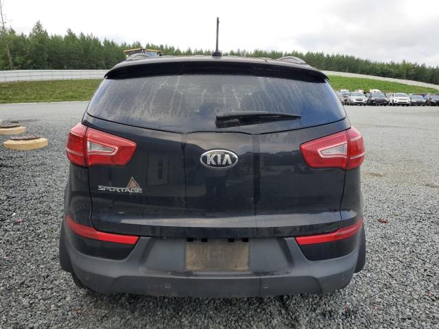 KNDPB3A27D7365265 - 2013 KIA SPORTAGE BASE BLACK photo 6