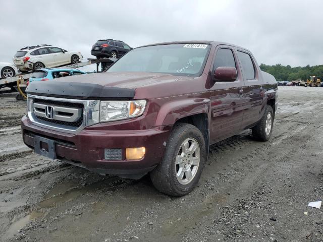 5FPYK16449B100413 - 2009 HONDA RIDGELINE RTS BURGUNDY photo 1