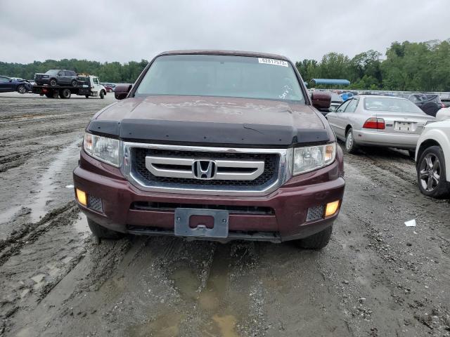 5FPYK16449B100413 - 2009 HONDA RIDGELINE RTS BURGUNDY photo 5