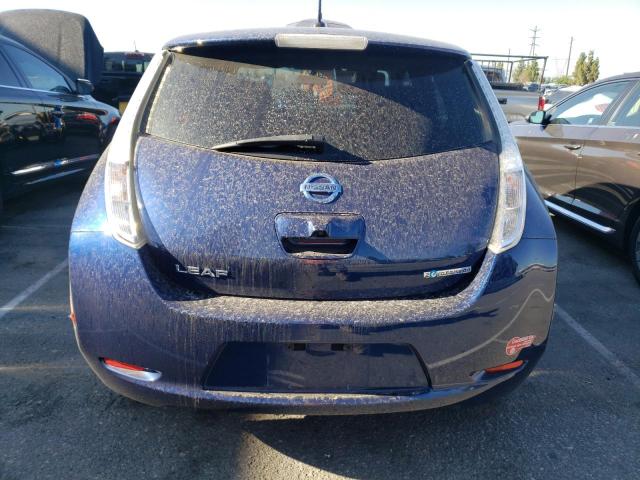 1N4BZ0CP7HC305552 - 2017 NISSAN LEAF S BLUE photo 6