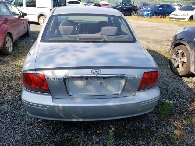 KMHWF25SX4A982694 - 2004 HYUNDAI SONATA GL SILVER photo 6