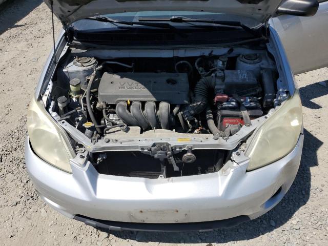 2T1KR32E85C399066 - 2005 TOYOTA COROLLA MA XR SILVER photo 11