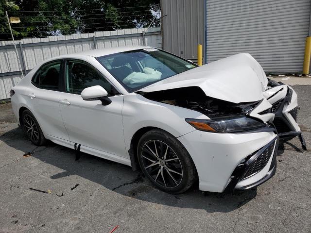 4T1G11BK9PU077450 - 2023 TOYOTA CAMRY SE NIGHT SHADE WHITE photo 4
