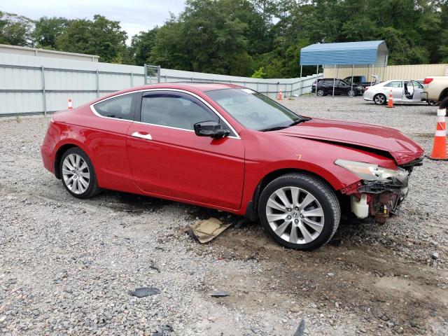 1HGCS22809A004032 - 2009 HONDA ACCORD EXL RED photo 4