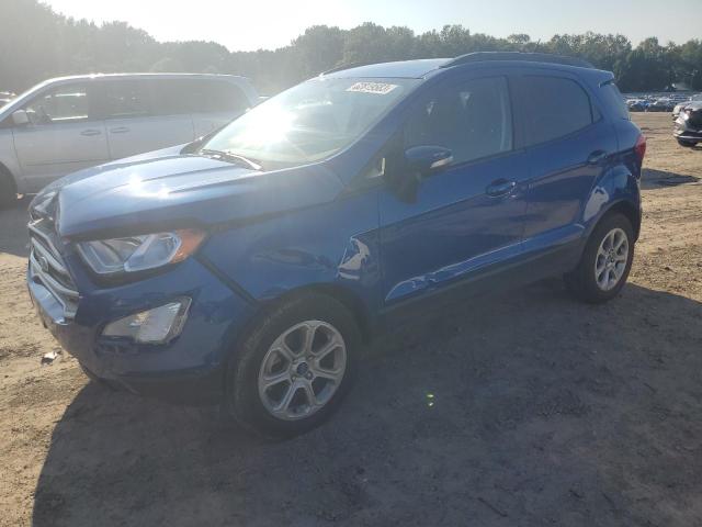 MAJ3S2GE4MC404322 - 2021 FORD ECOSPORT SE BLUE photo 1