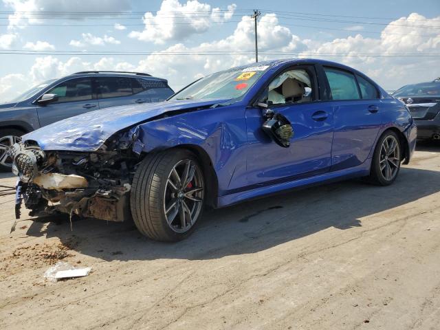 3MW5U7J08N8C46760 - 2022 BMW M340I BLUE photo 1