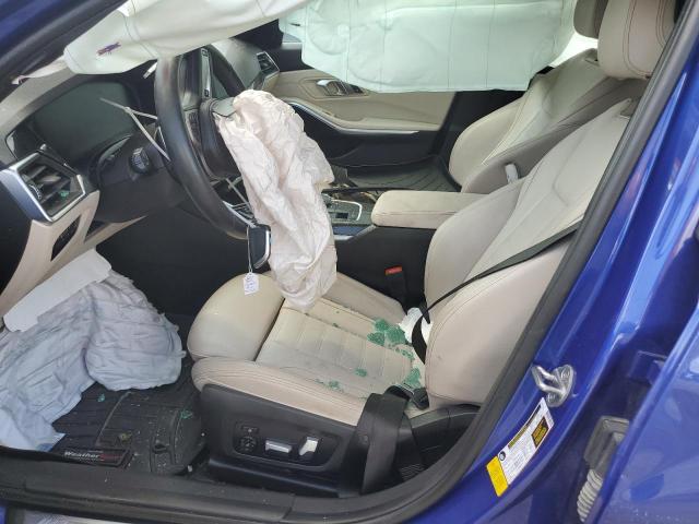 3MW5U7J08N8C46760 - 2022 BMW M340I BLUE photo 7