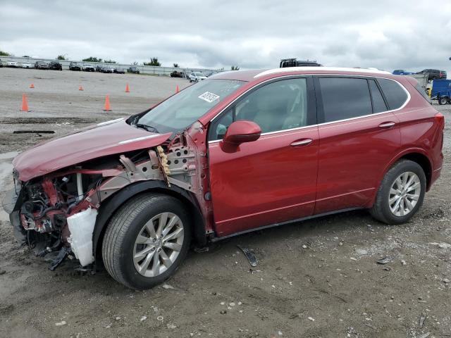 LRBFXBSA9HD044301 - 2017 BUICK ENVISION ESSENCE RED photo 1