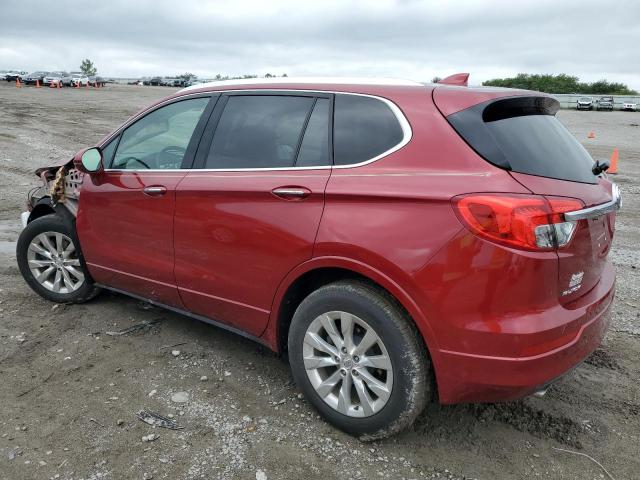 LRBFXBSA9HD044301 - 2017 BUICK ENVISION ESSENCE RED photo 2