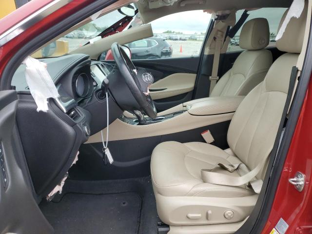 LRBFXBSA9HD044301 - 2017 BUICK ENVISION ESSENCE RED photo 7