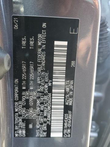 JTJDARDZXM2260344 - 2021 LEXUS NX 300 BASE Grafit foto 13