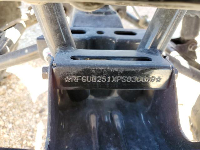 RFGUB251XPS030899 - 2023 CAN-AM ATV RED photo 10