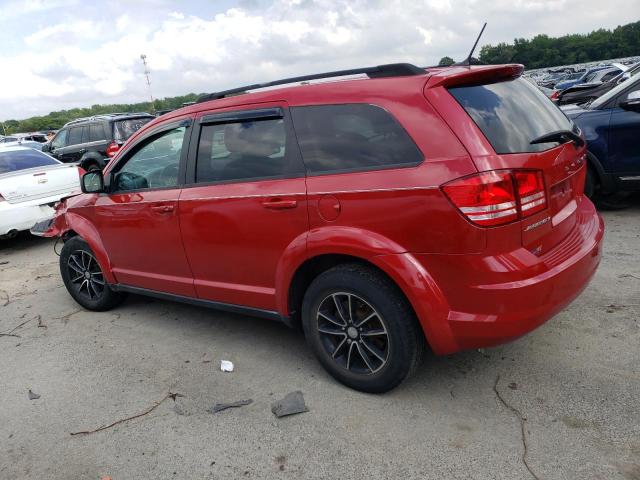 3C4PDCAB8HT683021 - 2017 DODGE JOURNEY SE RED photo 2