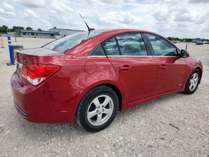 1G1PF5SC9C7209971 - 2012 CHEVROLET CRUZE LT RED photo 3