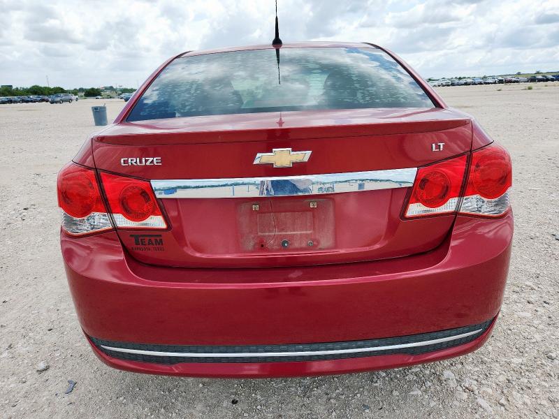 1G1PF5SC9C7209971 - 2012 CHEVROLET CRUZE LT RED photo 6