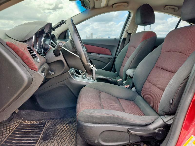 1G1PF5SC9C7209971 - 2012 CHEVROLET CRUZE LT RED photo 7