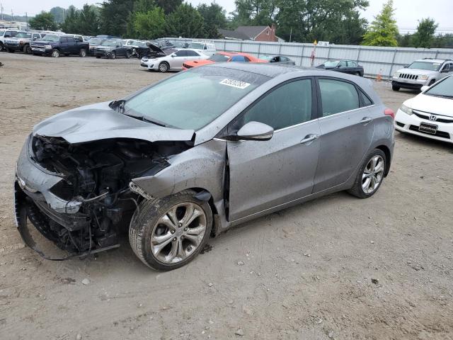 KMHD35LH7FU245155 - 2015 HYUNDAI ELANTRA GT GRAY photo 1