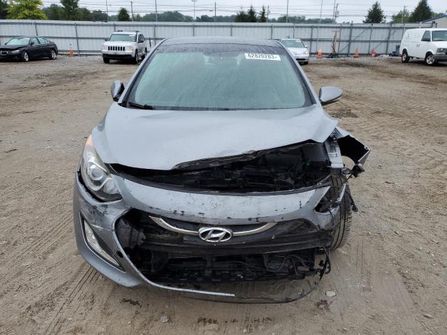 KMHD35LH7FU245155 - 2015 HYUNDAI ELANTRA GT GRAY photo 5