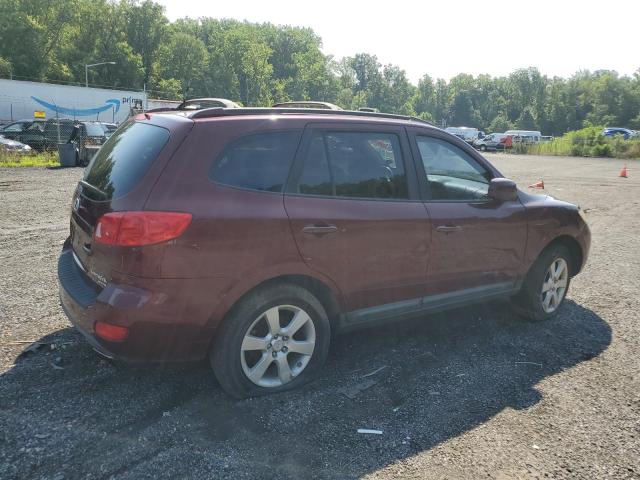 5NMSH73E68H179559 - 2008 HYUNDAI SANTA FE SE BURGUNDY photo 3