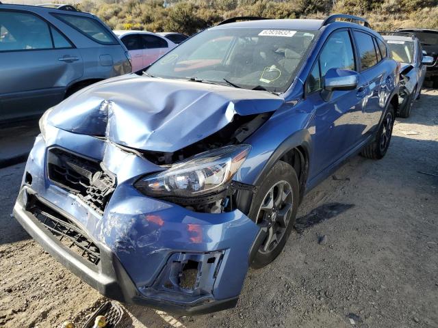 JF2GTABC7JH305650 - 2018 SUBARU CROSSTREK PREMIUM 蓝色 照片 2