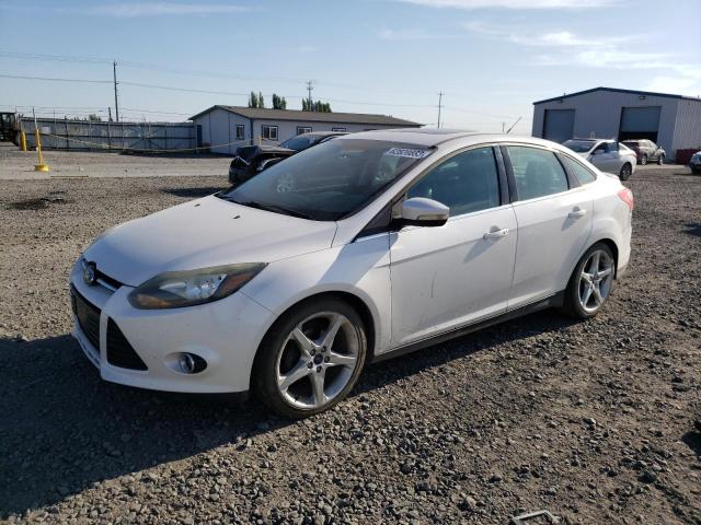 1FADP3J25DL184960 - 2013 FORD FOCUS TITANIUM WHITE photo 1