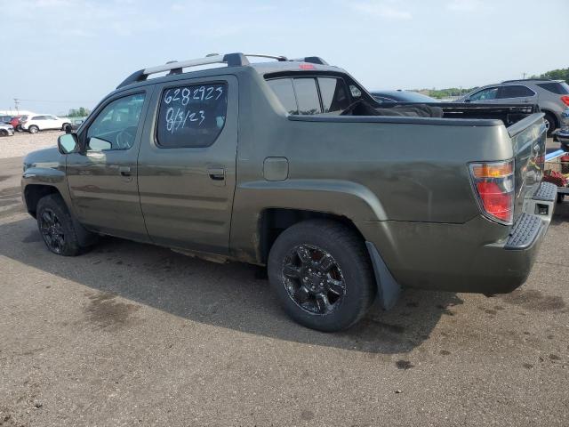 2HJYK16446H510591 - 2006 HONDA RIDGELINE RTS GREEN photo 2