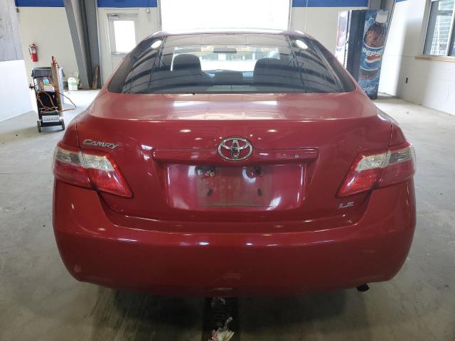 4T1BE46K29U299566 - 2009 TOYOTA CAMRY BASE RED photo 6