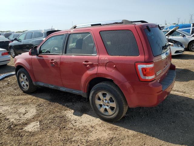 1FMCU0EG2BKB00210 - 2011 FORD ESCAPE LIMITED RED photo 2