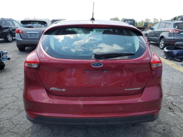 1FADP3N2XGL236243 - 2016 FORD FOCUS TITANIUM RED photo 6